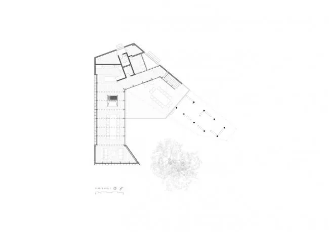 BIM Architecture | Lightly touching the lake, standing against the wind in the excluded exhibition hall/Aguilo+Pedraza