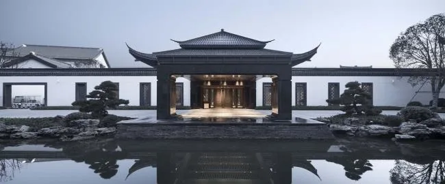 BIM architecture | White walls and black tiles, classical reproduction! Shaoxing Restaurant Renovation and Expansion Promotion Project/Zhejiang New Year Night School Architectural Design Seminar Institute