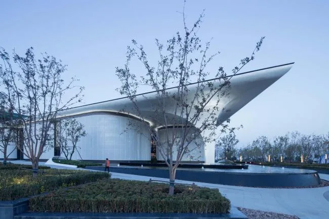 BIM Architecture | Green City Tangshan Blue Bay Town Life Experience Hall/GOA Elephant Design