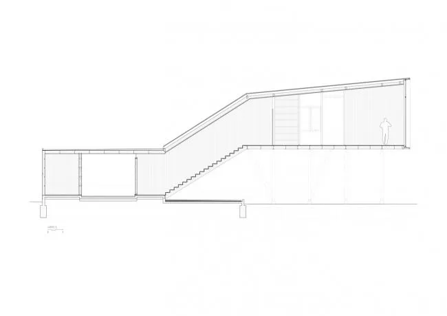 BIM Architecture | Lightly touching the lake, standing against the wind in the excluded exhibition hall/Aguilo+Pedraza