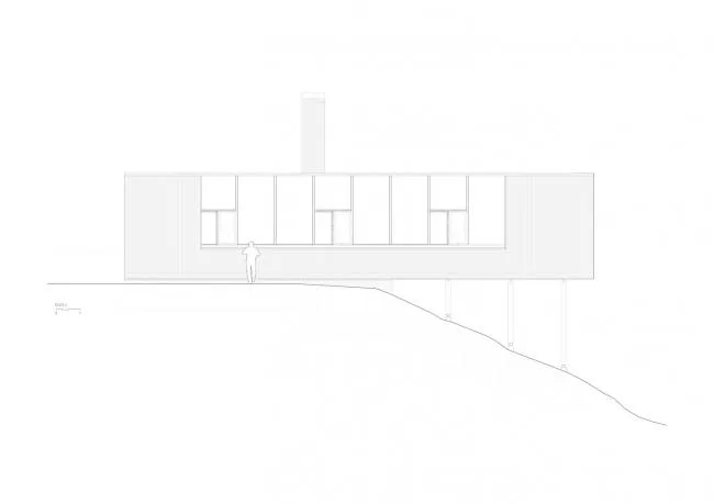 BIM Architecture | Lightly touching the lake, standing against the wind in the excluded exhibition hall/Aguilo+Pedraza
