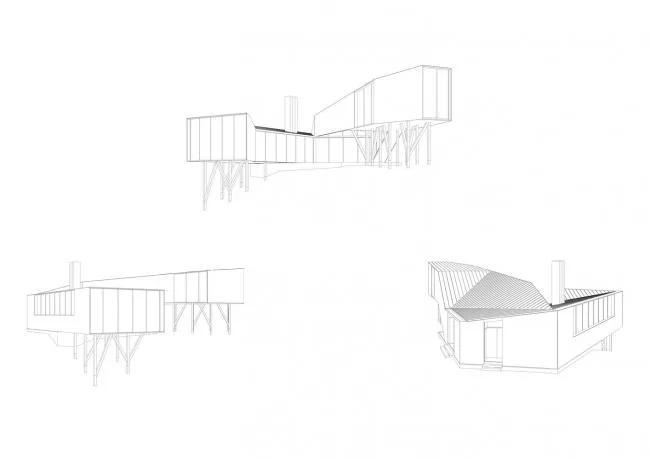 BIM Architecture | Lightly touching the lake, standing against the wind in the excluded exhibition hall/Aguilo+Pedraza