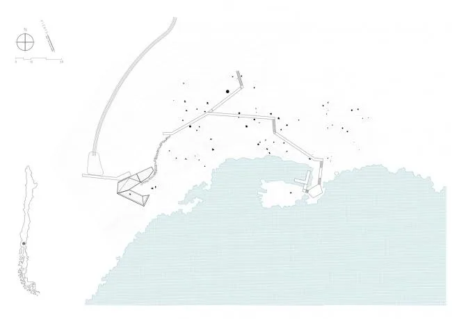 BIM Architecture | Lightly touching the lake, standing against the wind in the excluded exhibition hall/Aguilo+Pedraza