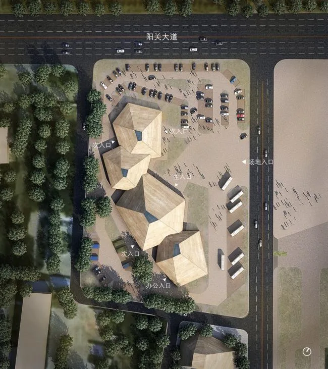 BIM Architecture | Son of Dunes: Dunhuang Tourism Hub/Zhu Xiaodi Studio · BIAD