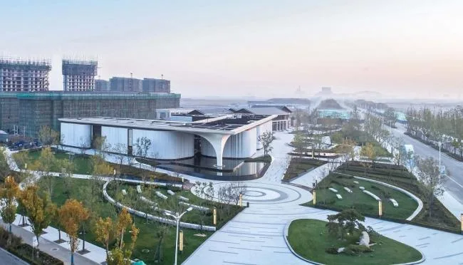 BIM Architecture | Green City Tangshan Blue Bay Town Life Experience Hall/GOA Elephant Design