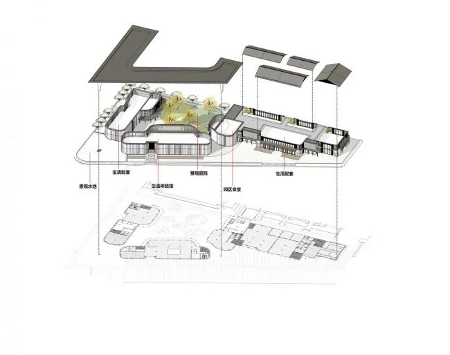 BIM Architecture | Green City Tangshan Blue Bay Town Life Experience Hall/GOA Elephant Design
