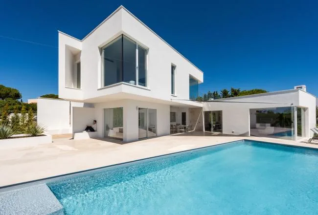 BIM Architecture | Natural Organic, Pure White Mediterranean Room/STUDIOARTE Architects