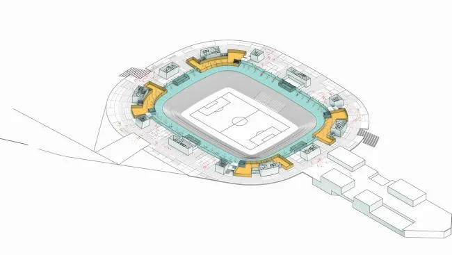 BIM Architecture | Rotterdam New Feyenoord Stadium/OMA