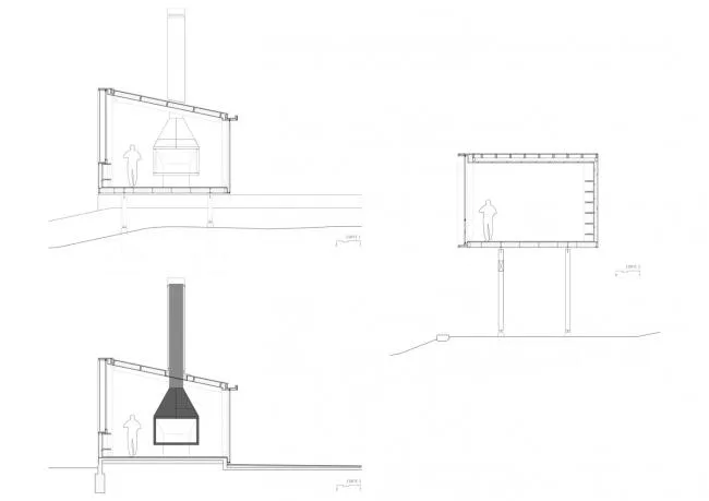 BIM Architecture | Lightly touching the lake, standing against the wind in the excluded exhibition hall/Aguilo+Pedraza