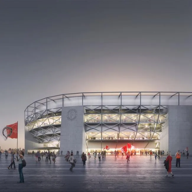 BIM Architecture | Rotterdam New Feyenoord Stadium/OMA