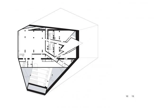 BIM Architecture | Classic White Concrete Hollow Concert Hall: Porto Cultural Theatre/OMA