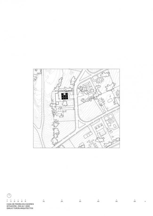 BIM Architecture | Cautious and Flexible: Caseres Stone Room/Tu ñó n Arquitectos