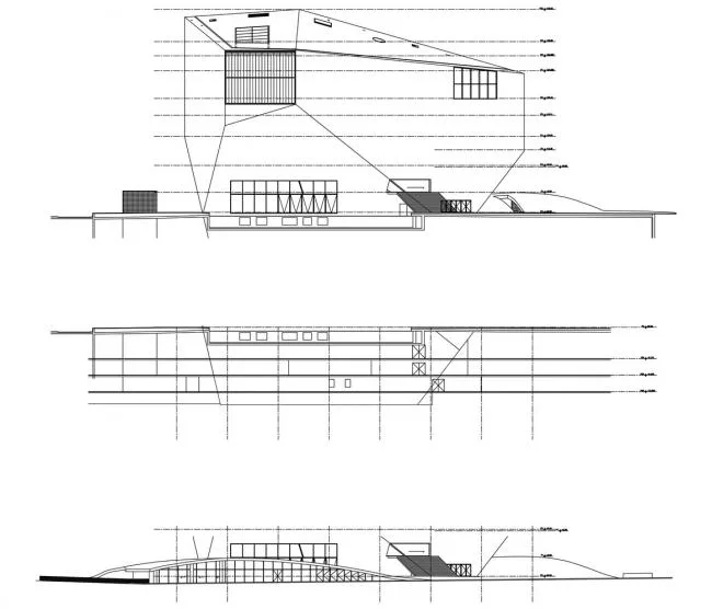 BIM Architecture | Classic White Concrete Hollow Concert Hall: Porto Cultural Theatre/OMA