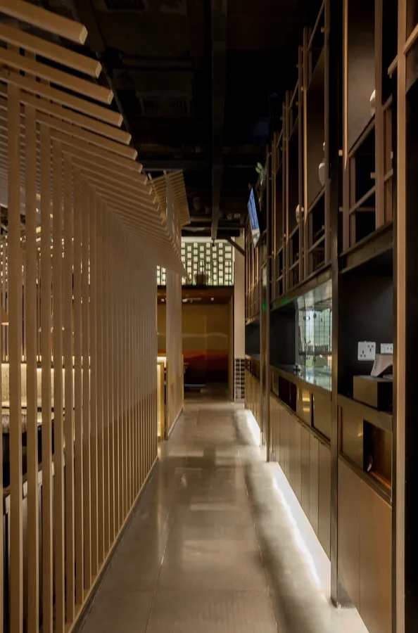 BIM Architecture | New City in the Desert: Tahar Midi Lane Restaurant, Shanghai/Hangzhou Woye Space Design