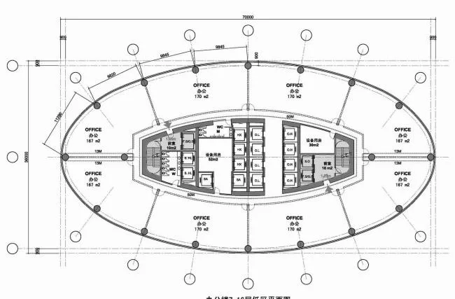 BIM Architecture | Curved Surrounding Shifting Volumes - Yunjing Pengcheng, Xuzhou Suning Plaza/CCDI Sidi International