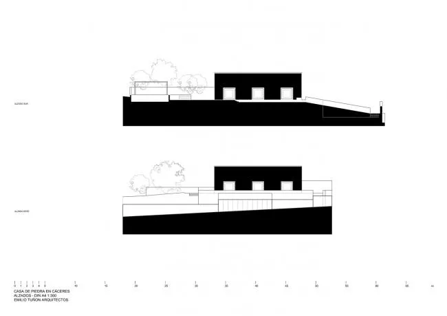 BIM Architecture | Cautious and Flexible: Caseres Stone Room/Tu ñó n Arquitectos