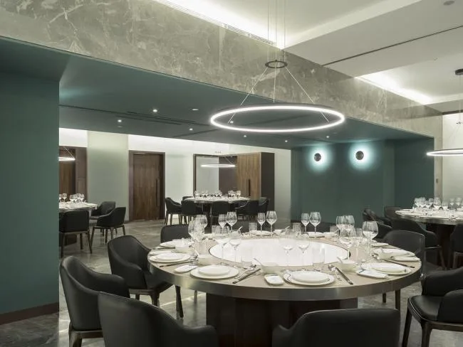 BIM Architecture | Shanghai Lujiazui Ronglu Restaurant/Room Building Design