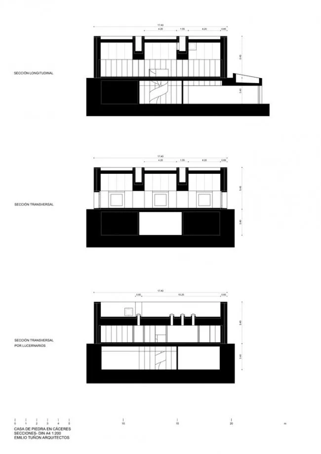 BIM Architecture | Cautious and Flexible: Caseres Stone Room/Tu ñó n Arquitectos