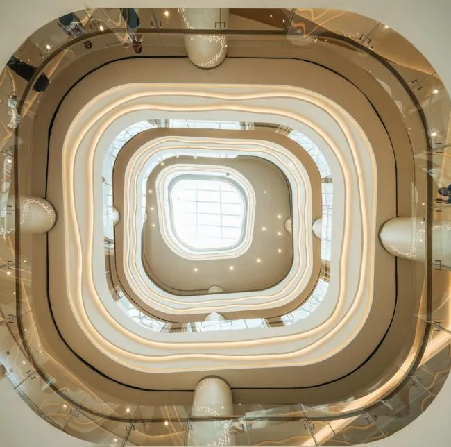 BIM Architecture | Curved Surrounding Shifting Volumes - Yunjing Pengcheng, Xuzhou Suning Plaza/CCDI Sidi International
