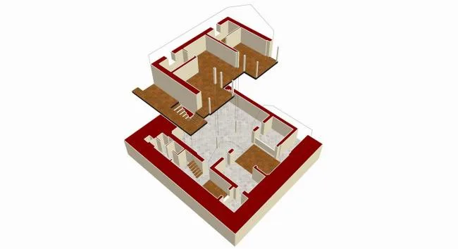 BIM Architecture | Beijing Qianmen Changxiang Sanjiaoyuan Reform/Sobai Design