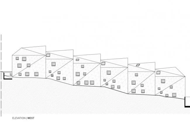 BIM Architecture | Dynamic Science Fiction, a gathering apartment deconstructed by geometry/METAFORM Architects