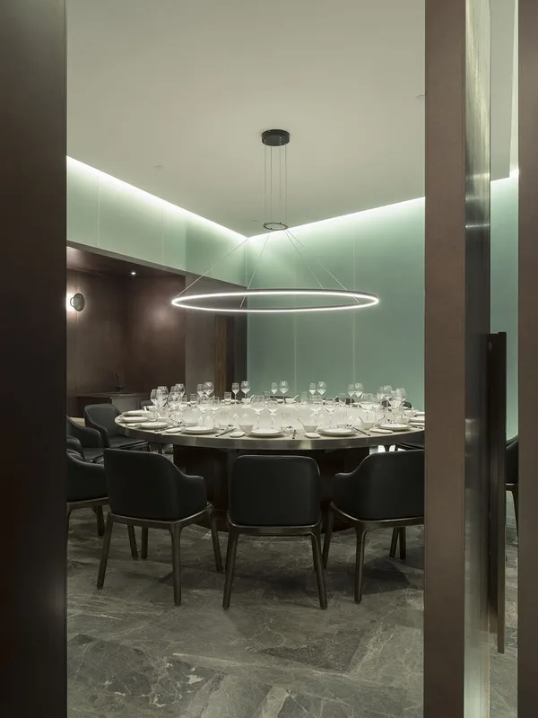 BIM Architecture | Shanghai Lujiazui Ronglu Restaurant/Room Building Design