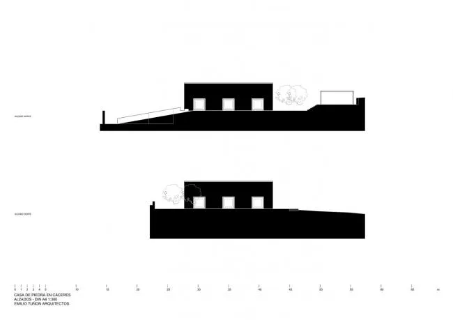 BIM Architecture | Cautious and Flexible: Caseres Stone Room/Tu ñó n Arquitectos