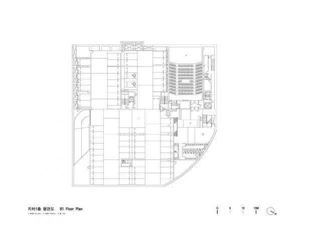 BIM Architecture | Sports Rich and Diverse Film Town: Poju Building/Lulu Studio of Korean Ming Film Company