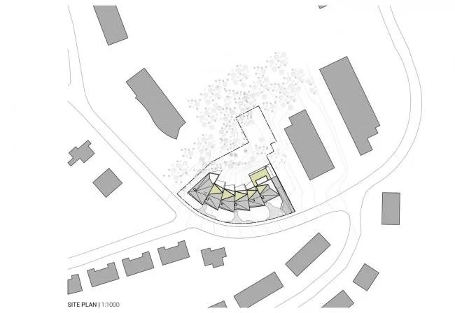 BIM Architecture | Dynamic Science Fiction, a gathering apartment deconstructed by geometry/METAFORM Architects