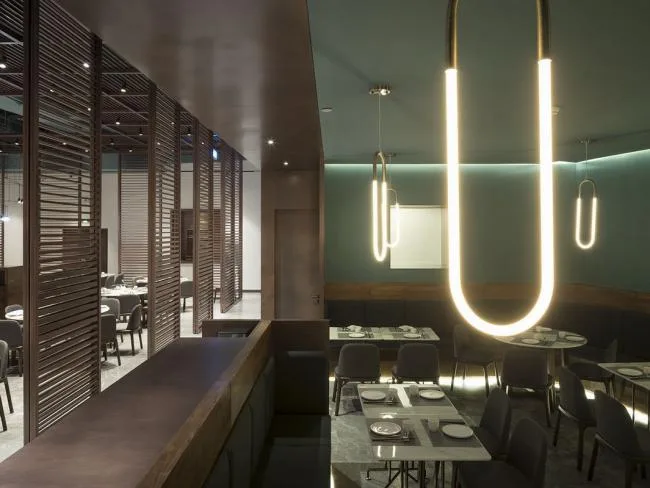 BIM Architecture | Shanghai Lujiazui Ronglu Restaurant/Room Building Design