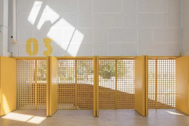 BIM Architecture | Yueyang County Third Middle School Wind and Rain Playground and Lecture Hall/SUP Simple Architecture Studio