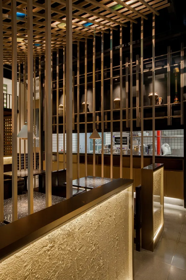 BIM Architecture | New City in the Desert: Tahar Midi Lane Restaurant, Shanghai/Hangzhou Woye Space Design