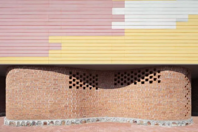 BIM Architecture | Yueyang County Third Middle School Wind and Rain Playground and Lecture Hall/SUP Simple Architecture Studio