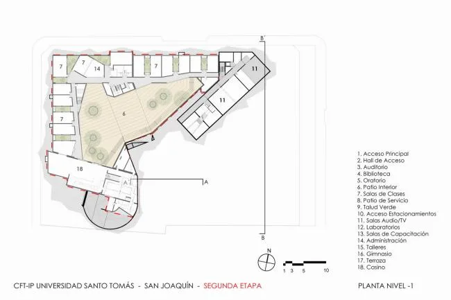 BIM Architecture | The winding ramps interweave and weave through the ever-changing spaces/Santo Tomas Academy