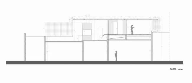 BIM architecture | Integration of old and new, planting vertical flower beds/Marta rooms in facade design