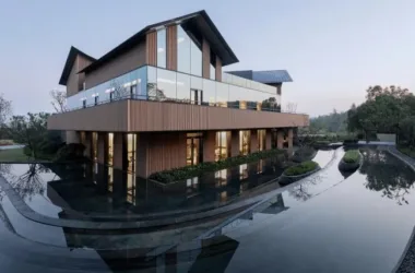 Renheng Nanjing Phoenix Mountain Residence Hot Spring Club by Shanghai Zhongfang Architectural Design | BIM Architecture-BIM WORLD