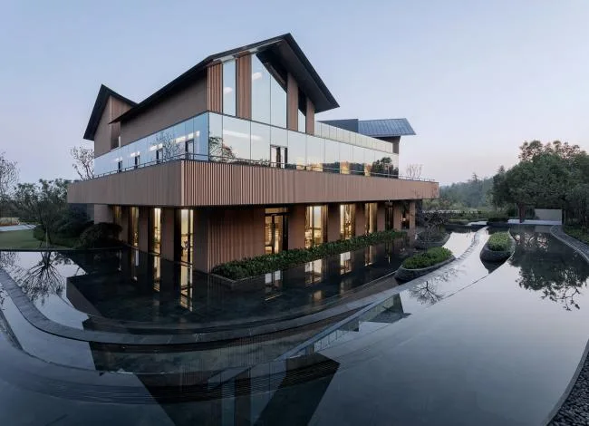 BIM Architecture | Renheng Nanjing Phoenix Mountain Residence Hot Spring Club/Shanghai Zhongfang Architectural Design