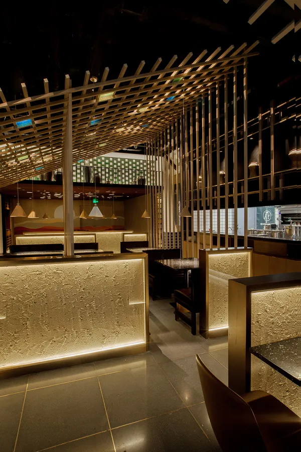 BIM Architecture | New City in the Desert: Tahar Midi Lane Restaurant, Shanghai/Hangzhou Woye Space Design