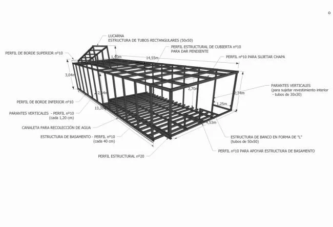 BIM architecture | Integration of old and new, planting vertical flower beds/Marta rooms in facade design