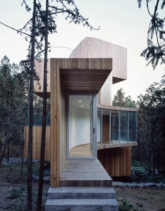 BIM Architecture | Natural Infiltration, Enjoying Unique * * * Experience - Qiyunshan Tree House/Bengo Studio