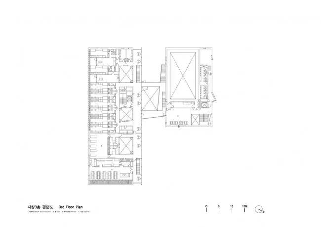 BIM Architecture | Sports Rich and Diverse Film Town: Poju Building/Lulu Studio of Korean Ming Film Company