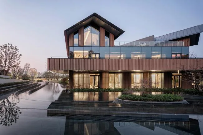 BIM Architecture | Renheng Nanjing Phoenix Mountain Residence Hot Spring Club/Shanghai Zhongfang Architectural Design