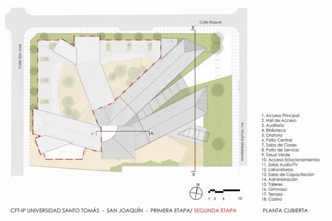 BIM Architecture | The winding ramps interweave and weave through the ever-changing spaces/Santo Tomas Academy