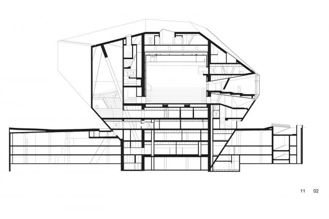 BIM Architecture | Classic White Concrete Hollow Concert Hall: Porto Cultural Theatre/OMA