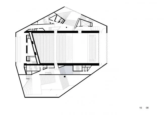 BIM Architecture | Classic White Concrete Hollow Concert Hall: Porto Cultural Theatre/OMA