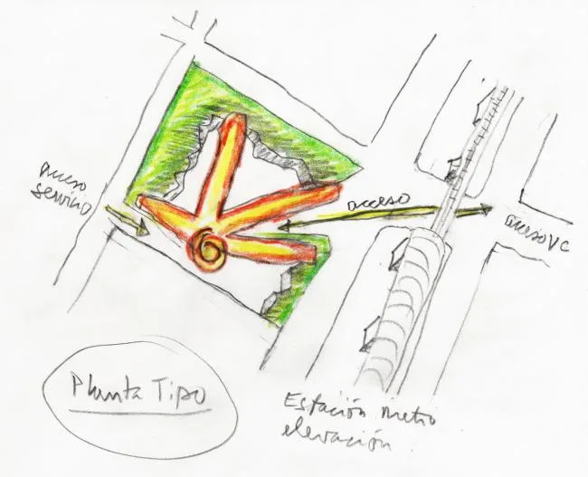 BIM Architecture | The winding ramps interweave and weave through the ever-changing spaces/Santo Tomas Academy