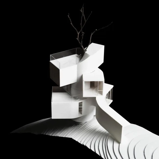 BIM Architecture | Natural Infiltration, Enjoying Unique * * * Experience - Qiyunshan Tree House/Bengo Studio