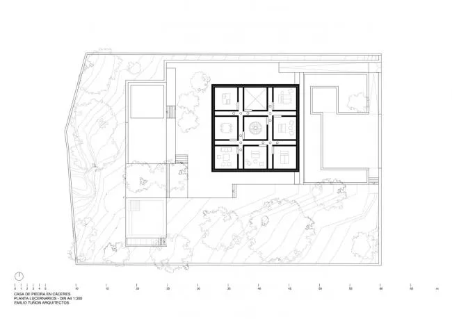 BIM Architecture | Cautious and Flexible: Caseres Stone Room/Tu ñó n Arquitectos