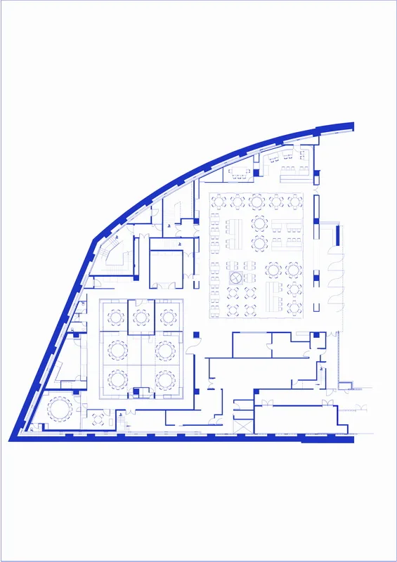 BIM Architecture | Shanghai Lujiazui Ronglu Restaurant/Room Building Design