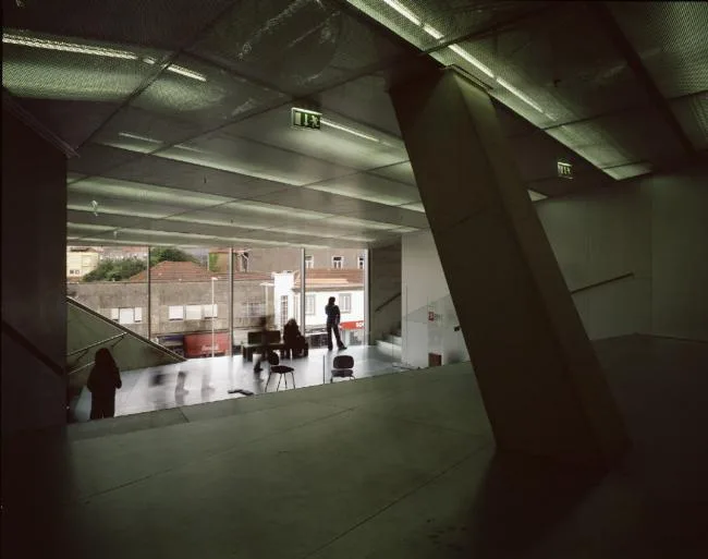 BIM Architecture | Classic White Concrete Hollow Concert Hall: Porto Cultural Theatre/OMA